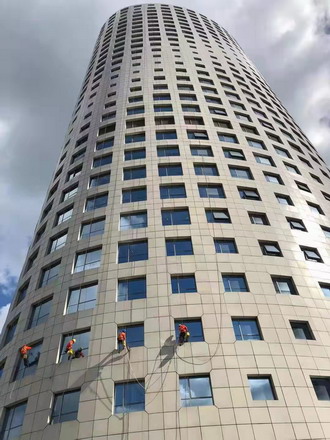 高空建築外牆清洗