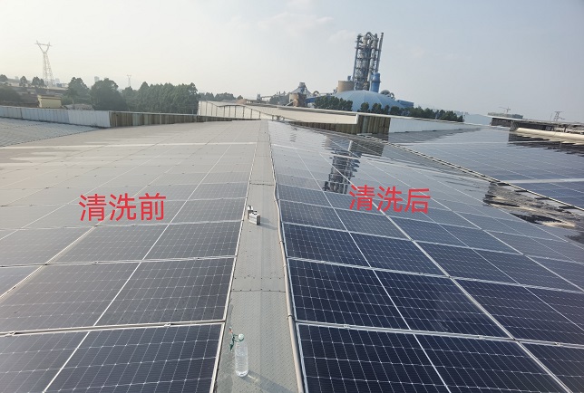 太陽能光伏板清洗的注意事（shì）項